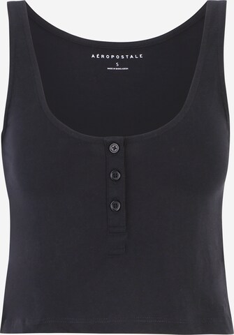 AÉROPOSTALE Top in Schwarz: predná strana