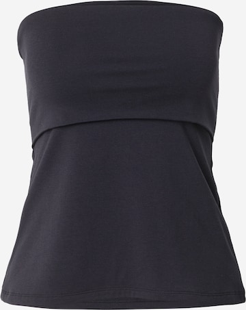 Abercrombie & Fitch - Top en negro: frente