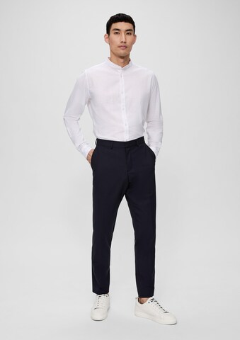s.Oliver Slimfit Pantalon in Blauw