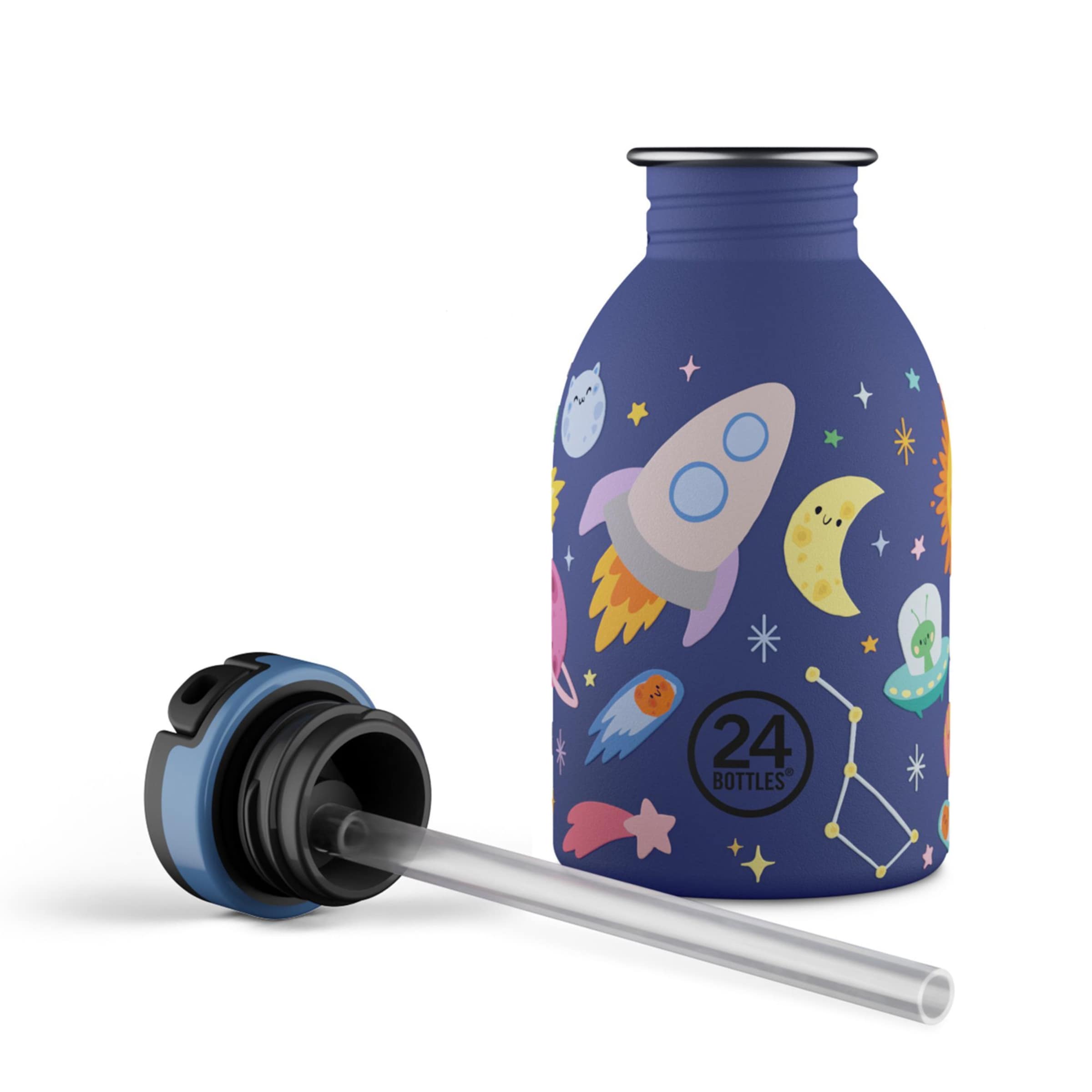Borraccia 'Kids Urban' di 24Bottles in blu