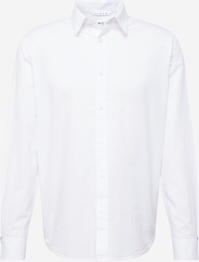 SELECTED HOMME Button Up Shirt in White, Item view