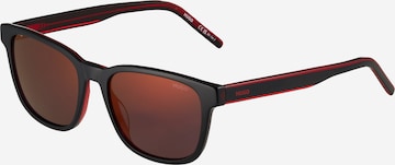 Lunettes de soleil '1243/S' HUGO Red en noir : devant