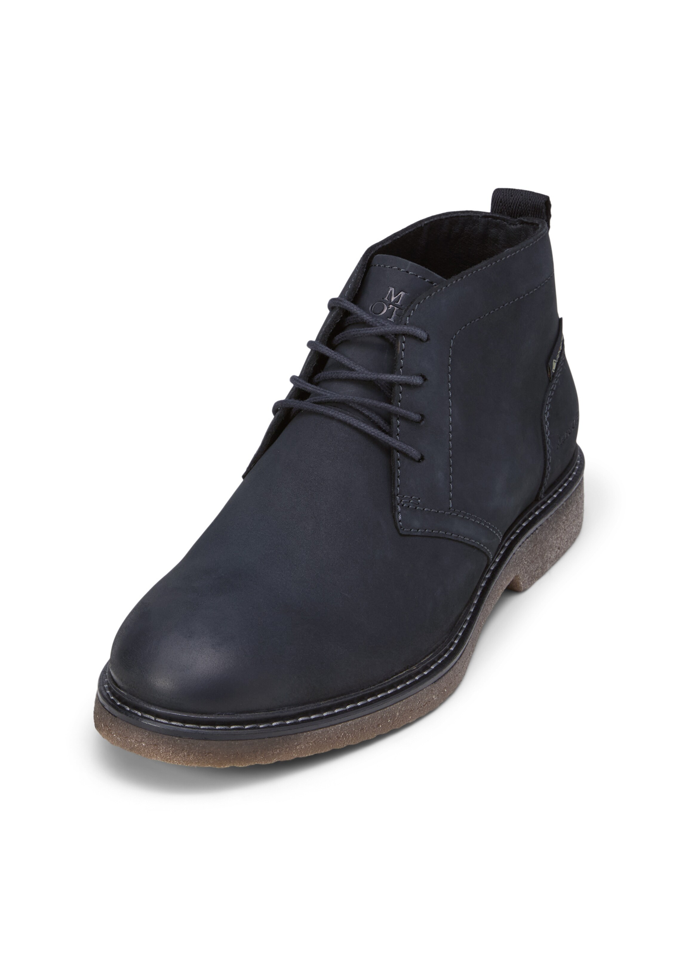 Marc O'Polo Chukka Boots in Zwart: voorkant