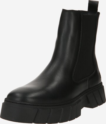 Apple of Eden Chelsea Boots in Black: front