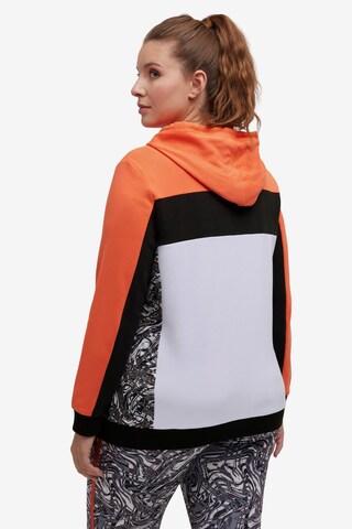 Ulla Popken Sweatjacke in Orange