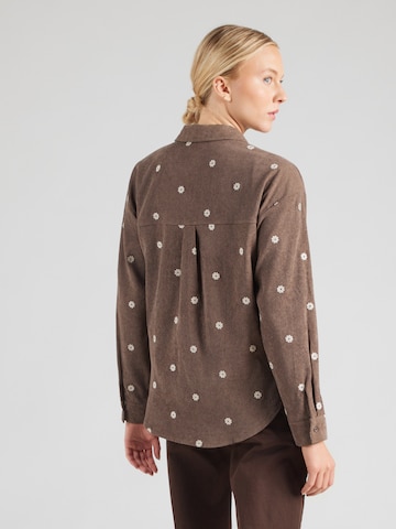 Hailys Blouse 'Al44ba' in Bruin