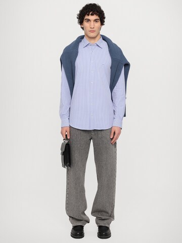 Michael Kors Regular fit Button Up Shirt in Blue