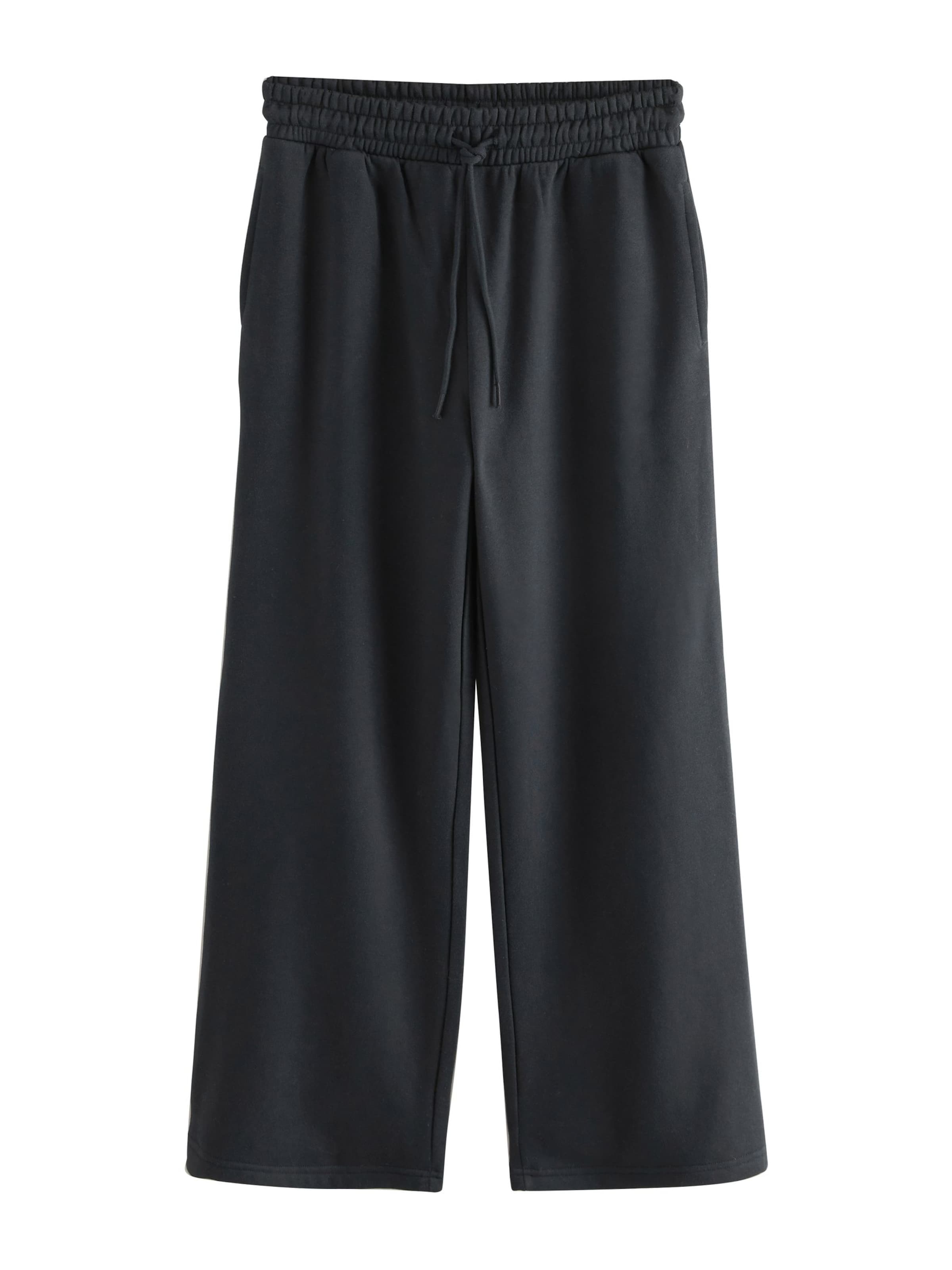 melns Next Vaļīgs piegriezums Funkcionālas bikses: no priekšpuses