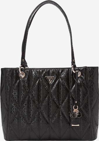 GUESS Ostoskassi 'ALDINA NOEL TOTE' värissä musta: etupuoli