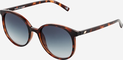 LE SPECS Sonnenbrille in cognac / schwarz, Produktansicht