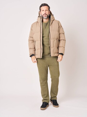 Deeluxe Winter Coat in Brown
