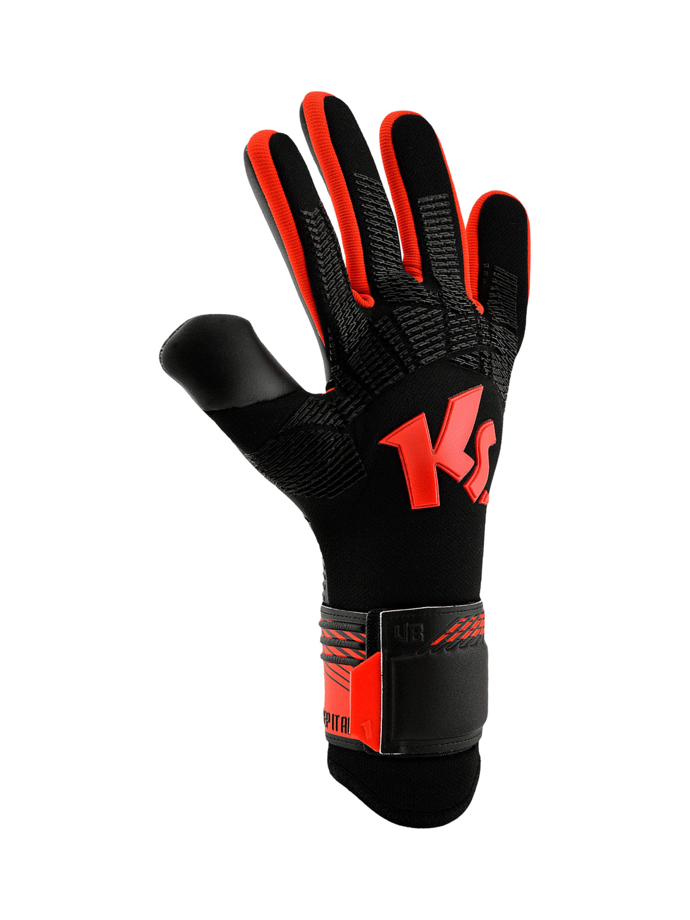 KEEPERsport Athletic Gloves in Black