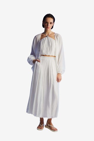 NOCTURNE Skirt in White