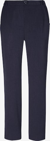 Pantalon à plis 'CARLA' Goldner en bleu : devant