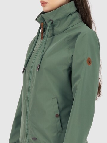 alife & kickin Between-Season Jacket 'JoranaAK' in Green