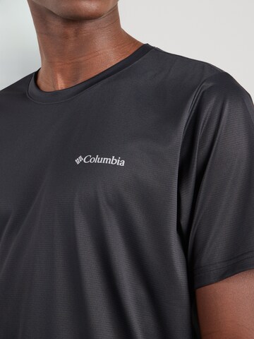 COLUMBIA Λειτουργικό μπλουζάκι 'Hike' σε μαύρο