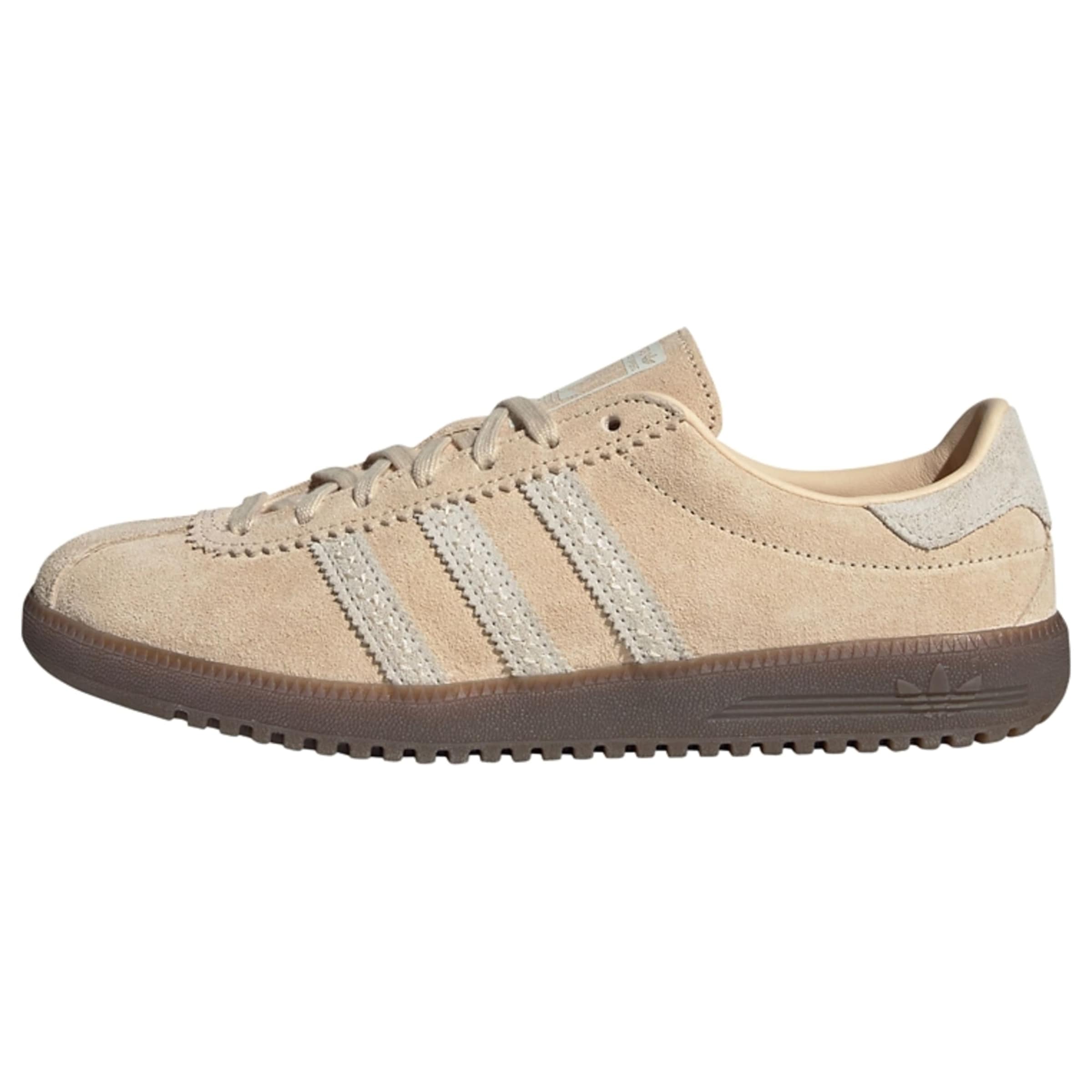 Baskets basses 'Bermuda' ADIDAS ORIGINALS en beige : devant