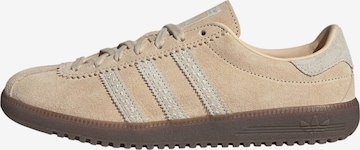 Baskets basses 'Bermuda' ADIDAS ORIGINALS en beige : devant