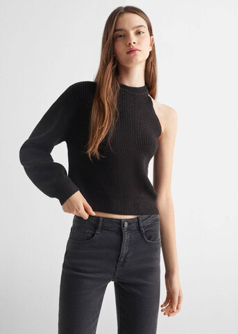 MANGO TEEN Sweater in Black: front