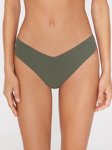 Tezenis Thong in Green: front
