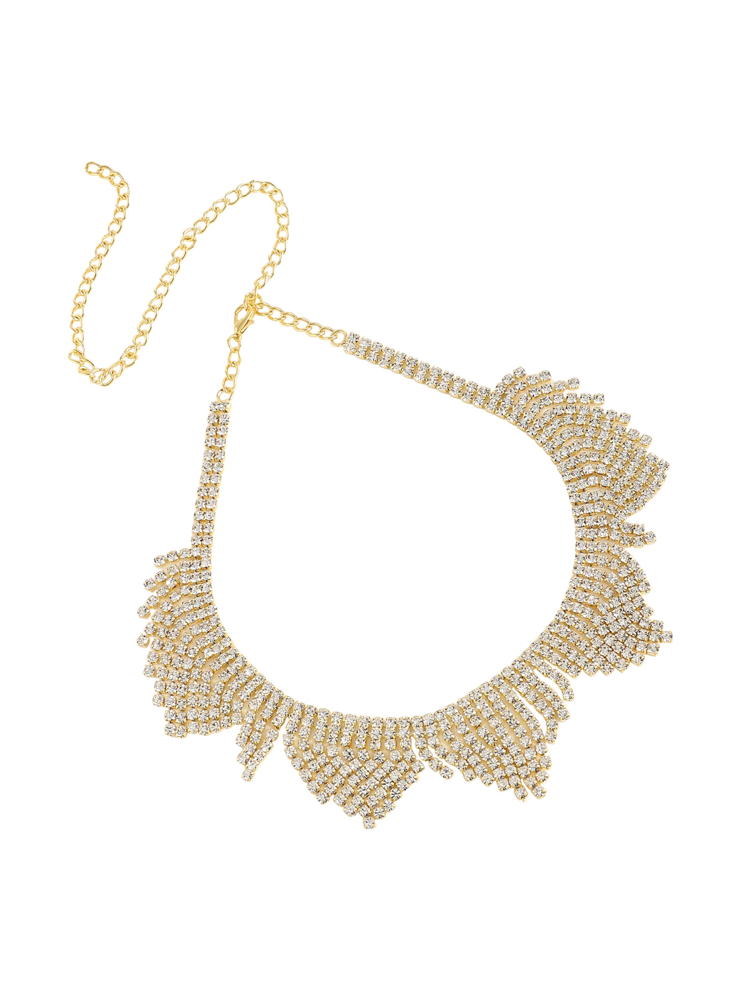 SOHI - Colar ' Madyson ' em prata: frente