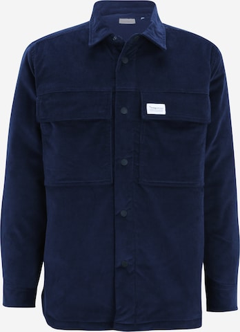 KnowledgeCotton Apparel Átmeneti dzseki - kék: elől