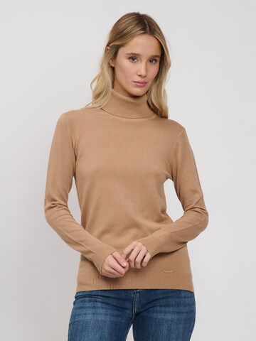 Influencer Sweater in Beige: front