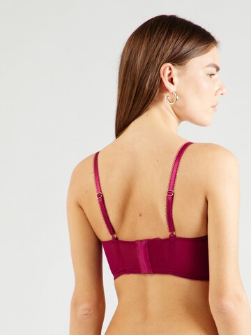 Boux Avenue T-shirt Bra 'JESSAMY' in Purple
