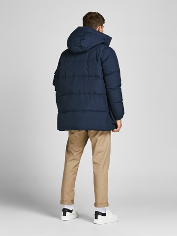 mėlyna JACK & JONES Demisezoninė parka 'Jeremy'