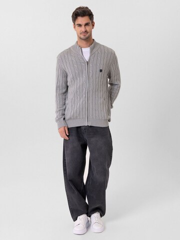 Vestes en maille 'Faber' Jacey Quinn en gris