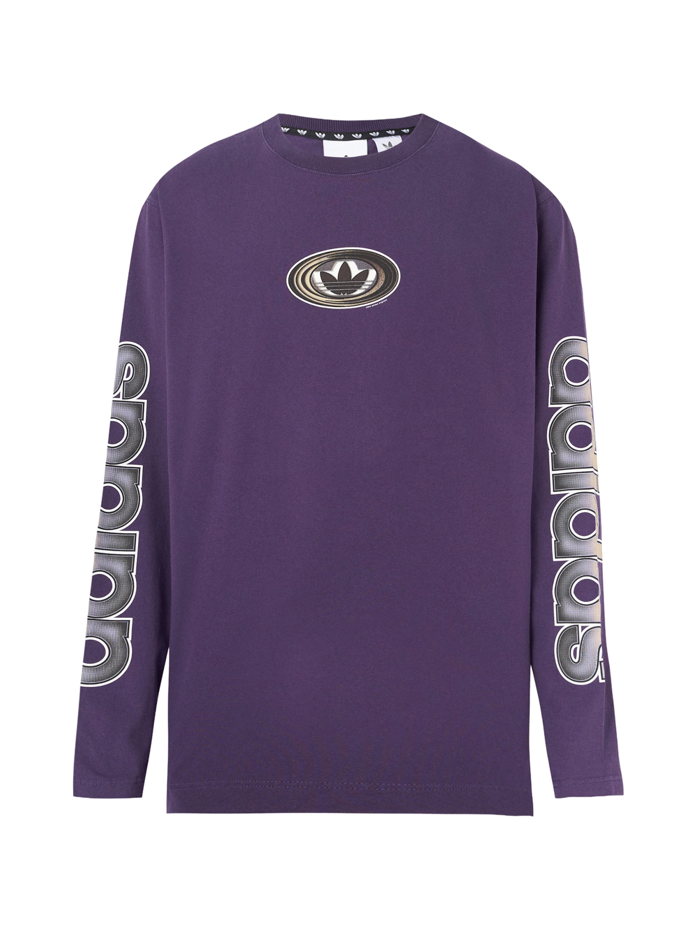 ADIDAS ORIGINALS T-shirt i lila: framsida