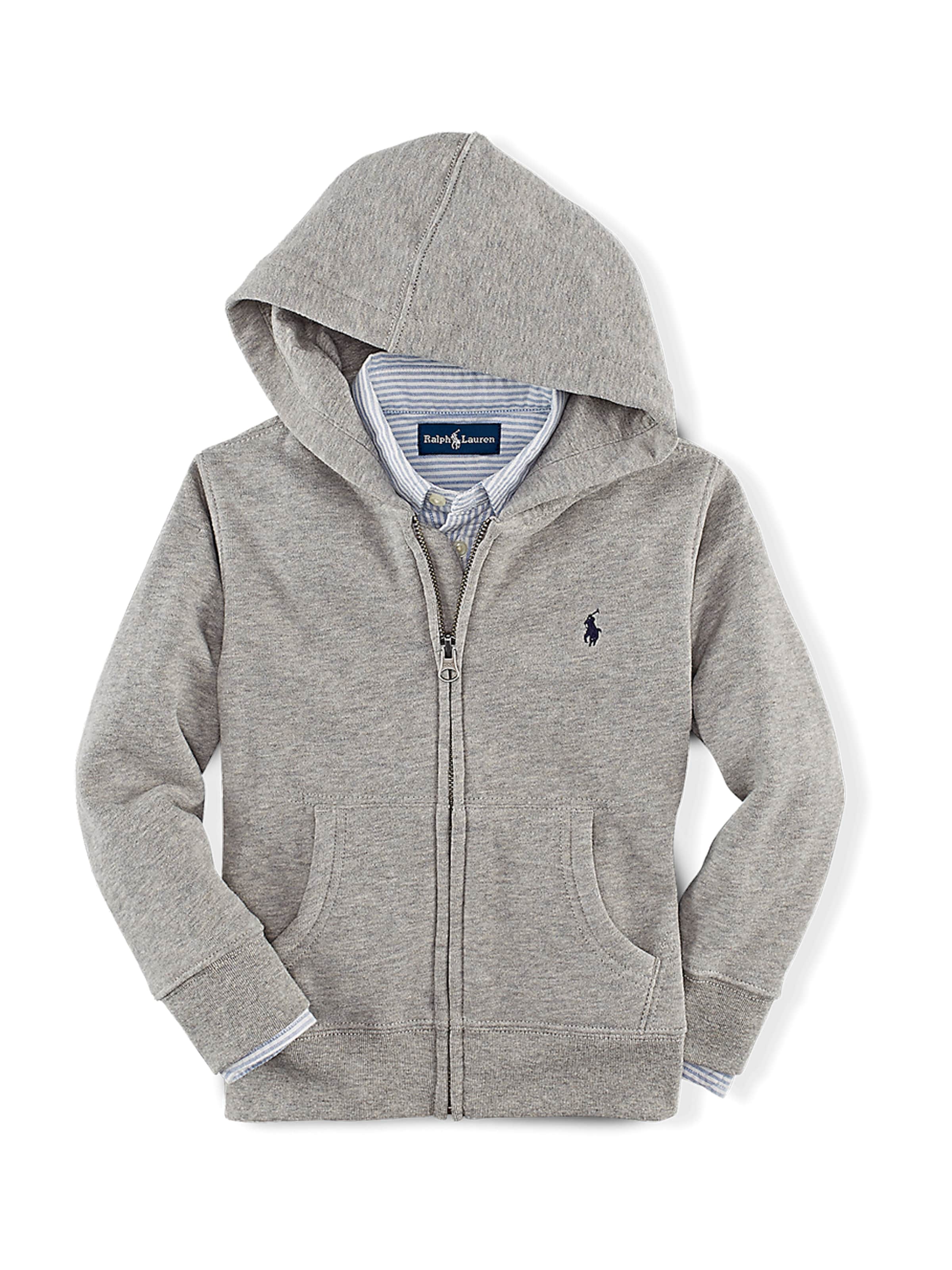 Polo Ralph Lauren Sweatjakke i grå