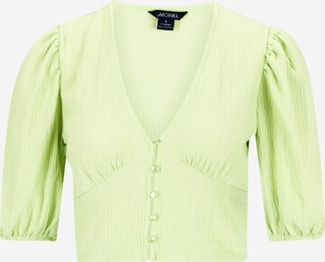 Monki Blouse in Green: front