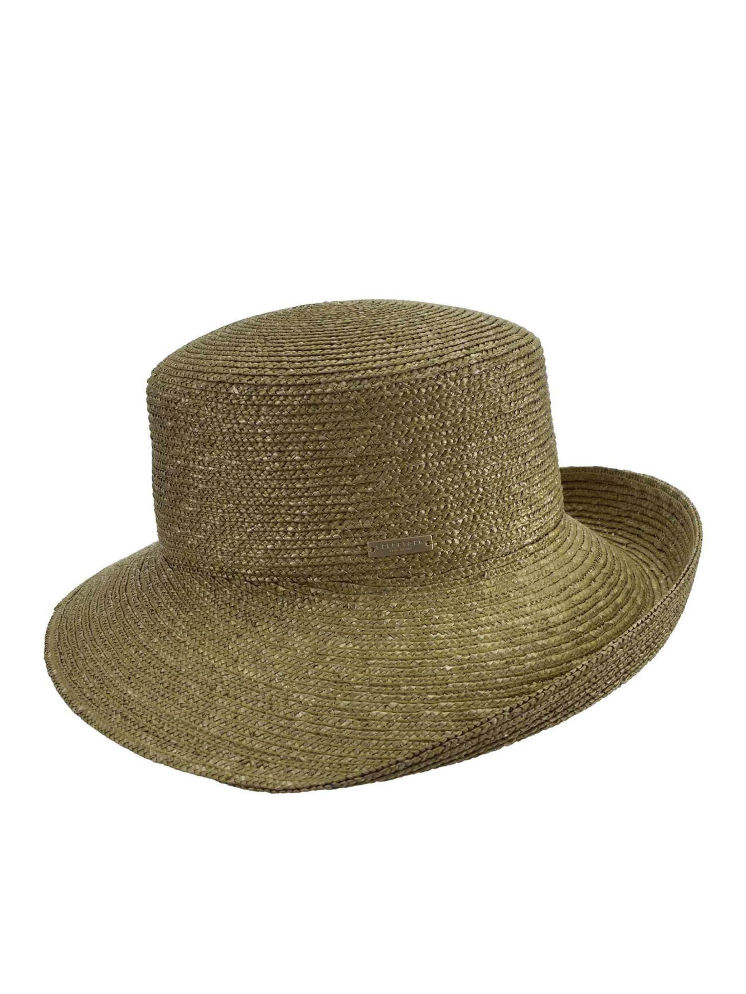 Seeberger Hat 'Hut' in Green: front