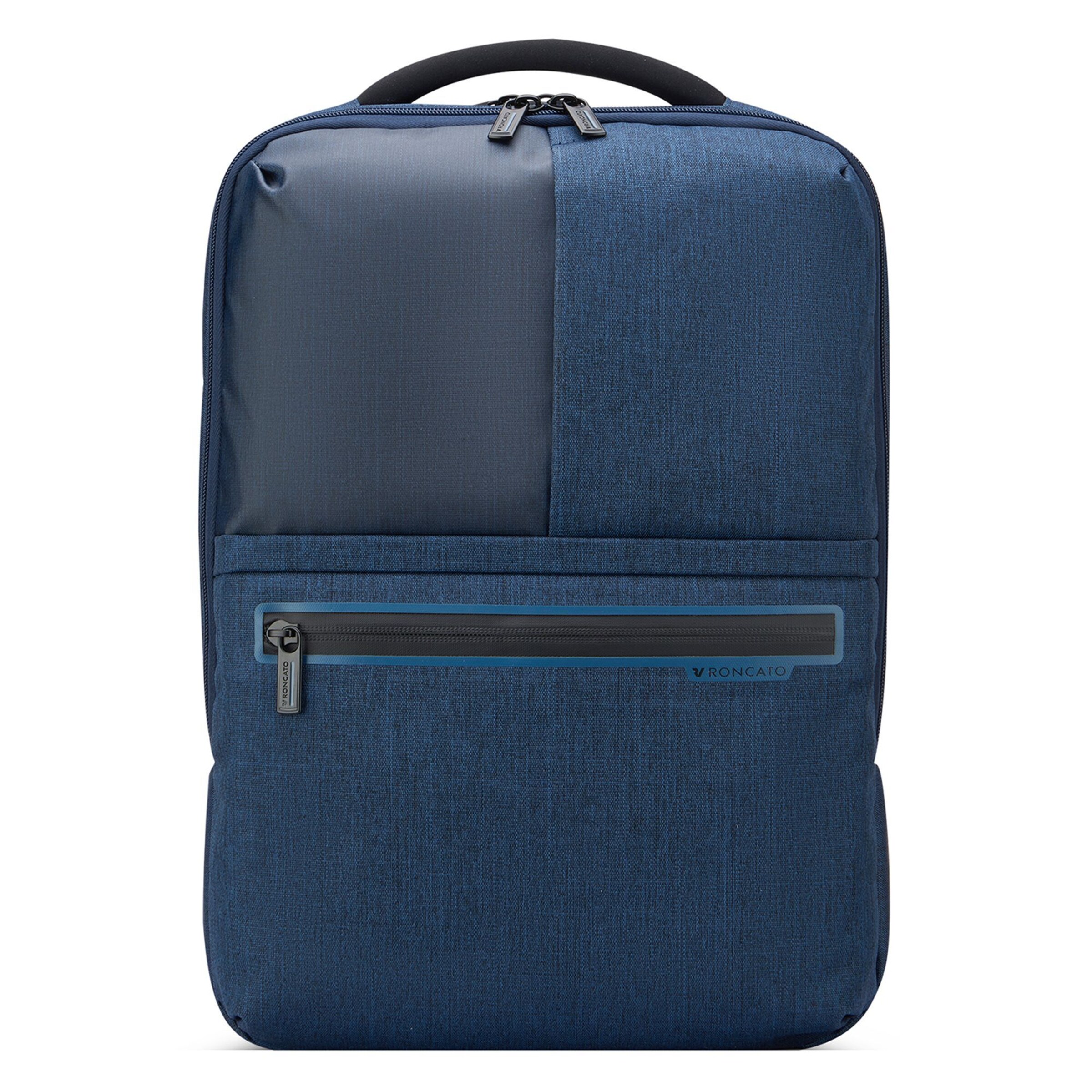 Roncato Backpack 'Trial' in Blue: front