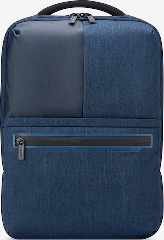 Roncato Backpack 'Trial' in Blue: front