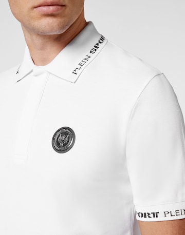 Plein Sport Poloshirt 'Statement' in Weiß