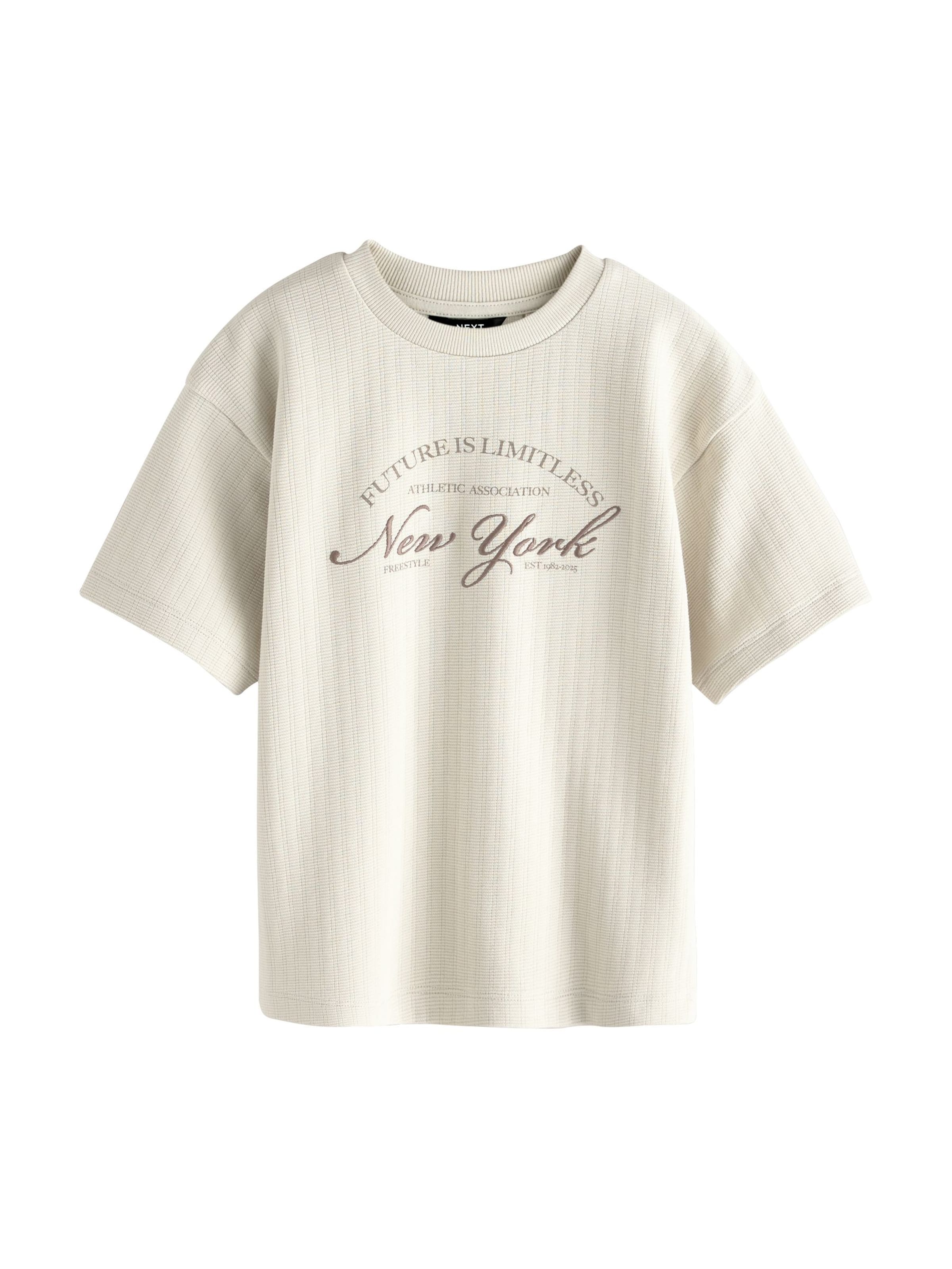 Next T-Shirt in Beige: Vorderseite