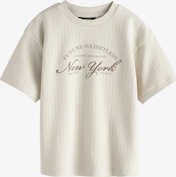 Next T-Shirt in Beige: Vorderseite