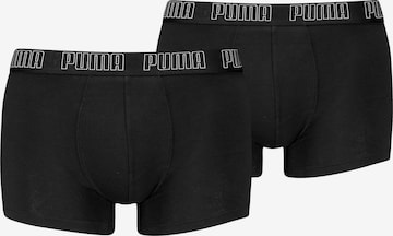PUMA Boxerky – černá: přední strana