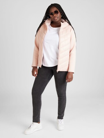 Veste mi-saison ONLY Carmakoma en rose