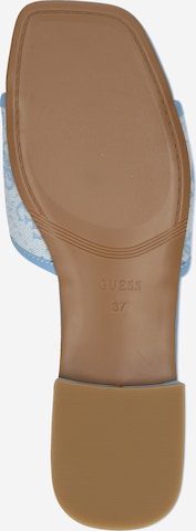 GUESS - Zapatos abiertos 'TASKP' en azul