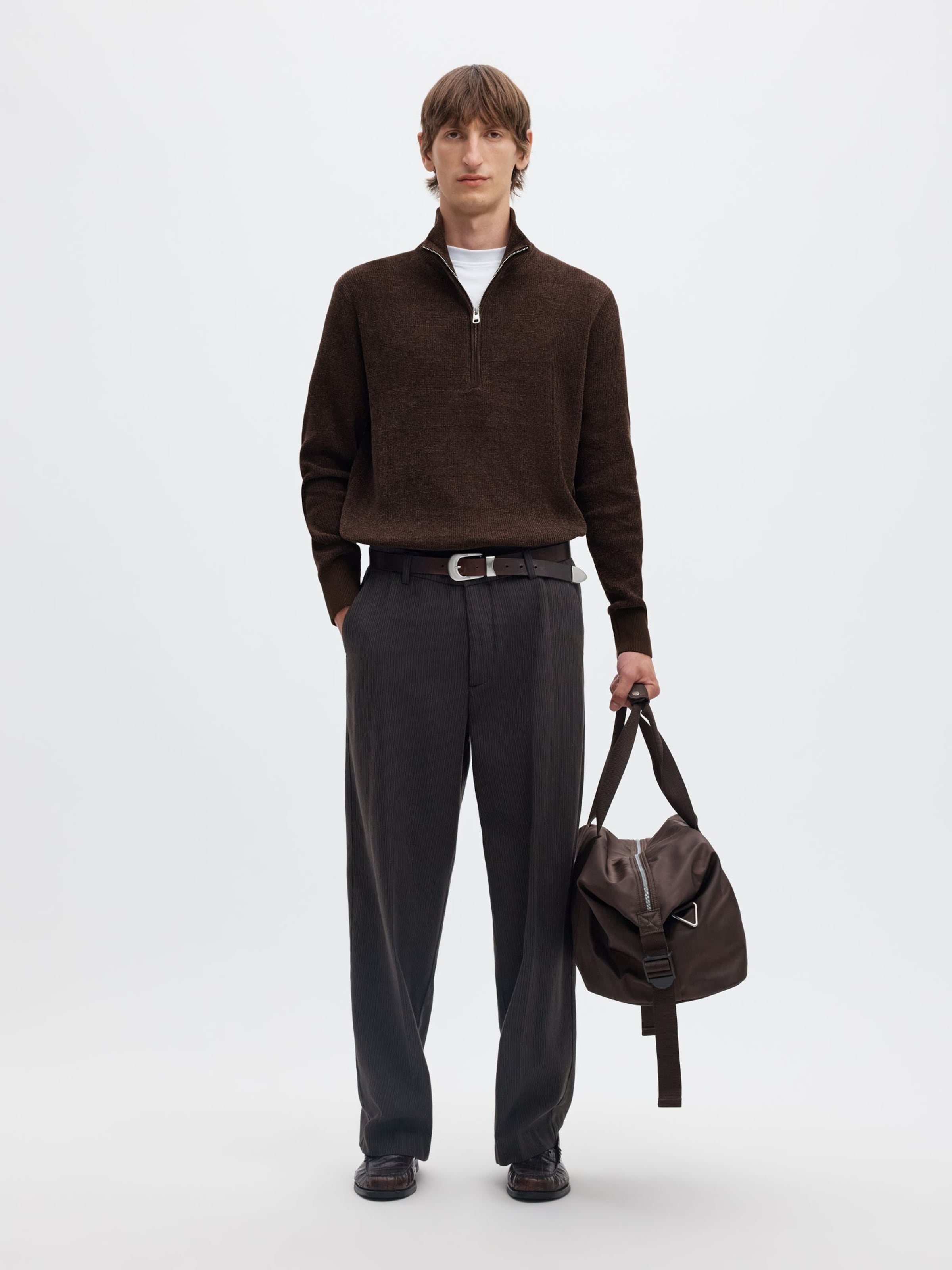 Pullover 'SLHRodney' di SELECTED in marrone