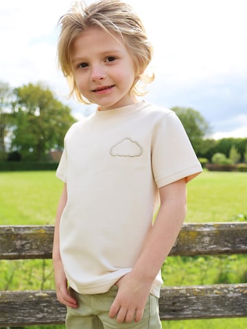 Donder Shirt 'Heavy Tee Essential Canary Yellow' in White