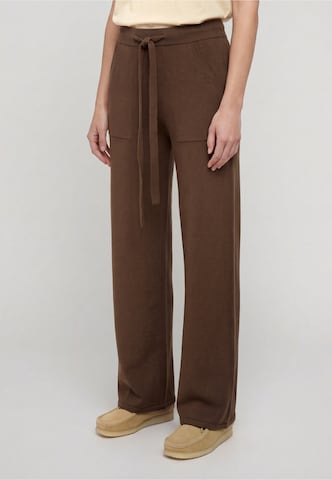 Wide leg Pantaloni di REPLAY in marrone