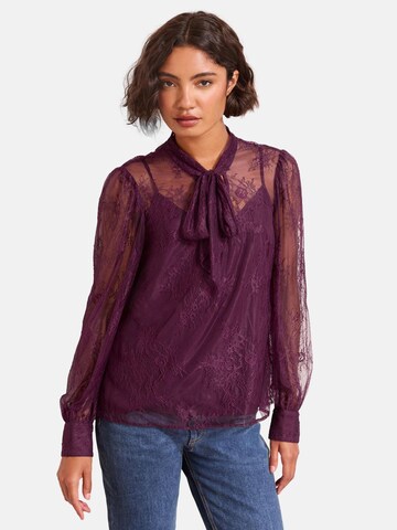 Friends Like These Блуза 'Friends Like These' в лилав: отпред