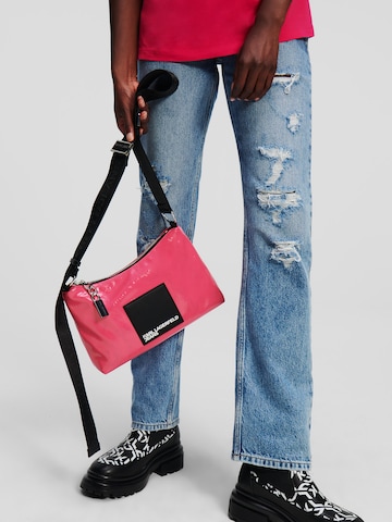 KARL LAGERFELD JEANS Skulderveske i rosa