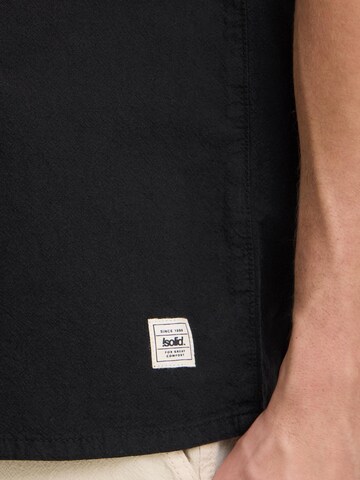 !Solid Regular fit Overhemd 'SDNeel' in Zwart