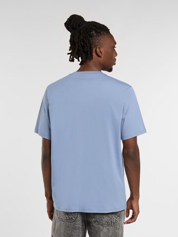 DICKIES Tričko 'MAPLETON' – modrá