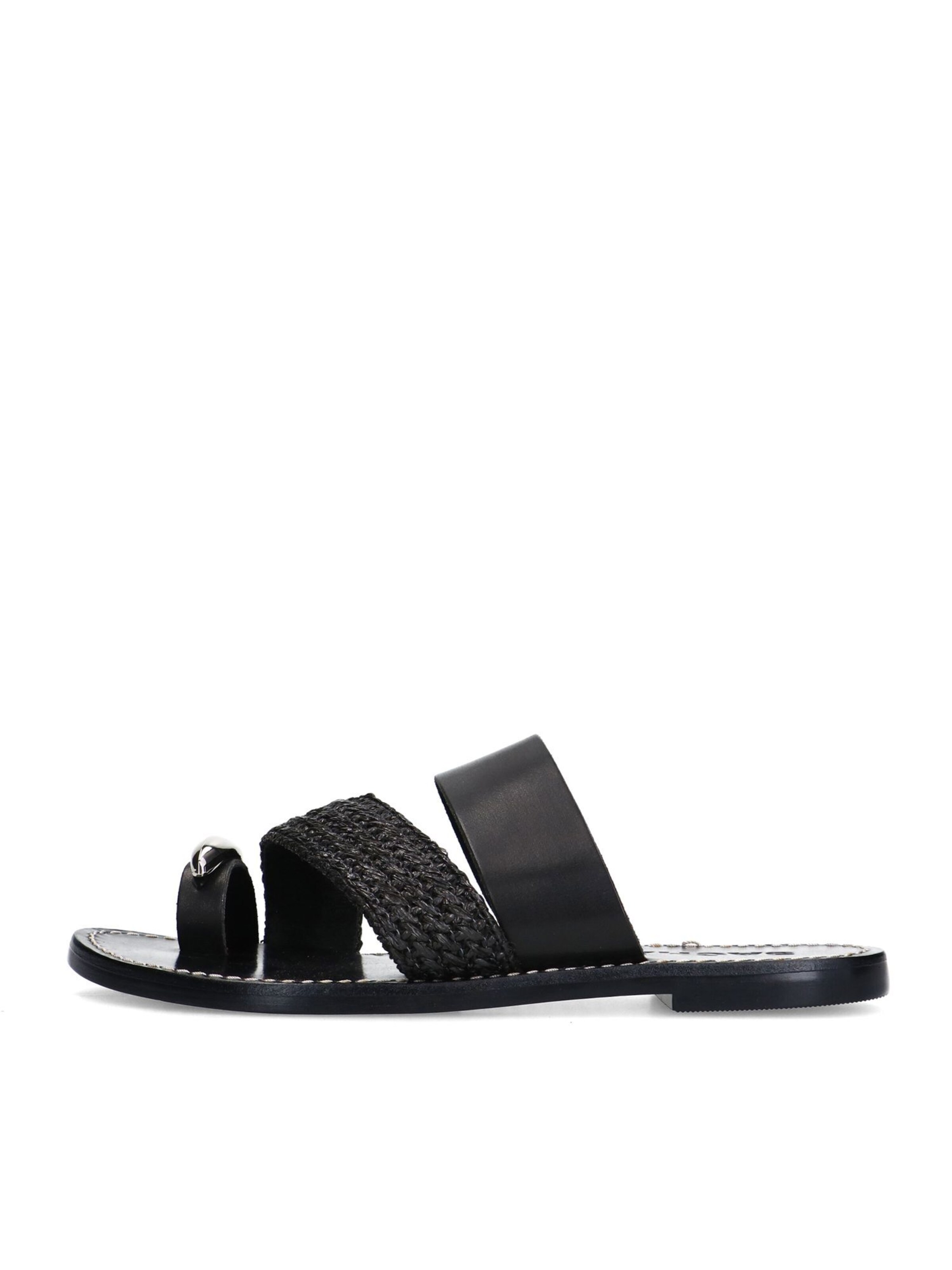 SACHA Teenslipper in Zwart